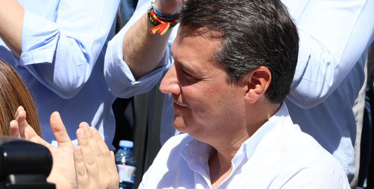 José María Bellido, alcalde de Córdoba, en un acto reciente