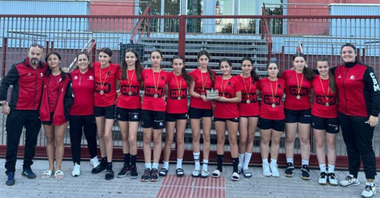 El IFEM CBM fue tercero en el Intersector infantil femenino. Foto: CBM