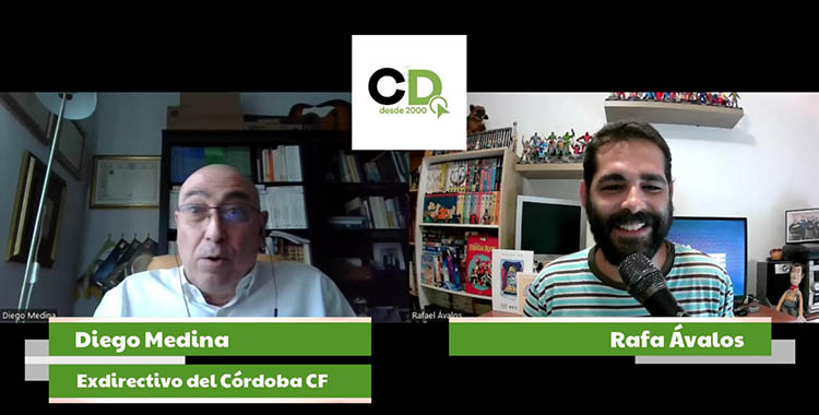 Diego Medina durante su entrevista con Rafa Ávlalos.