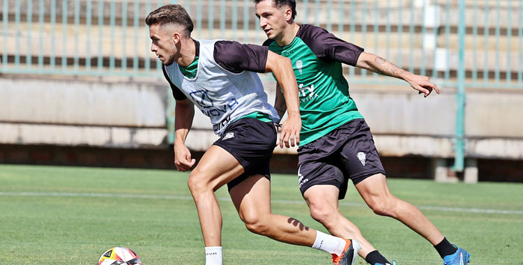 Isma Ruiz se va de Carracedo en una sesión de esta semana. Foto: CCF