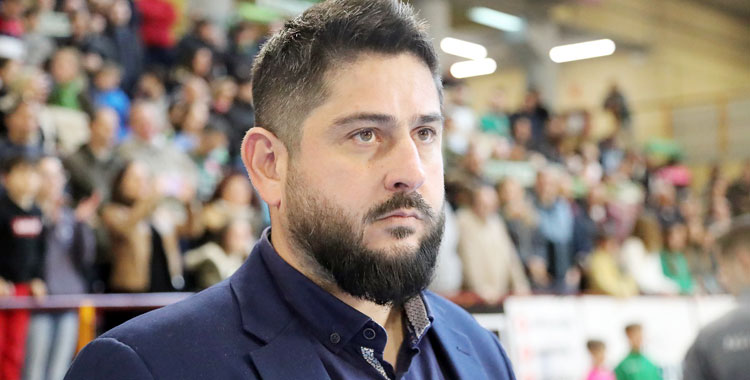 Josan González en un partido del Córdoba Patrimonio en Vista Alegre.