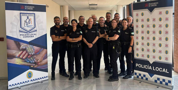 La unidad de agentes tutores de la policía local de Córdoba.
