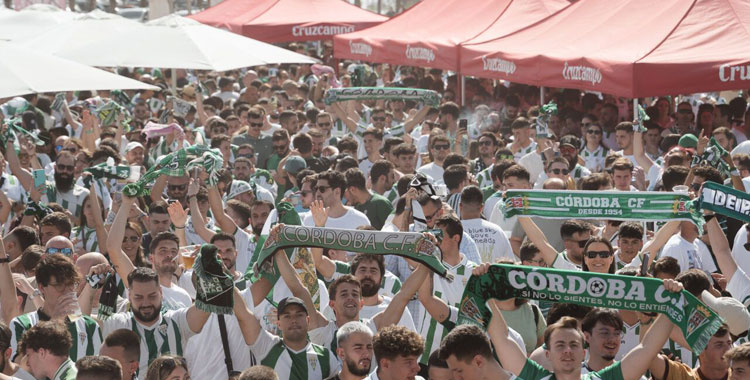 Una imagen de la Fan Zone ante la Ponferradina. Foto: CCF