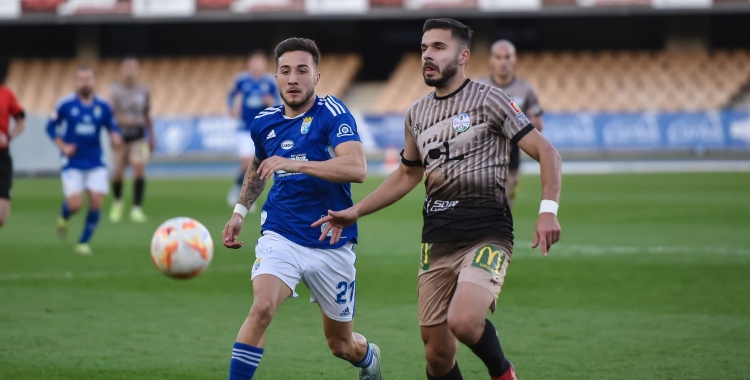Álvaro Cascajo en un partido entre el Xerez y el Ciudad de Lucena. Foto: Ciudad de Lucena
