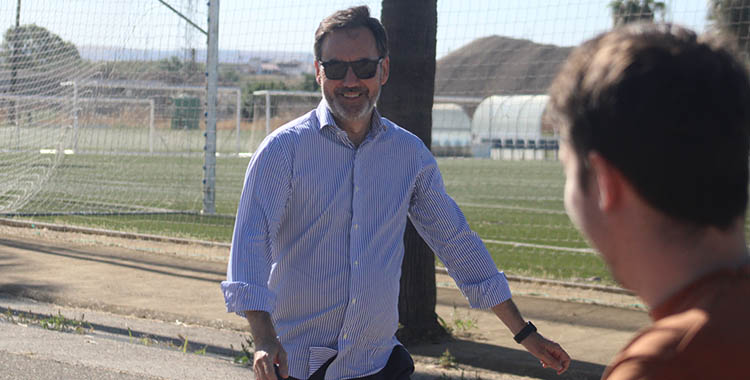 Antonio Fernández Monterrubio en la Ciudad Deportiva