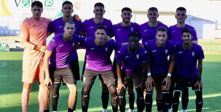 El primer once inicial del Córdoba en pretemporada. Foto: CCF