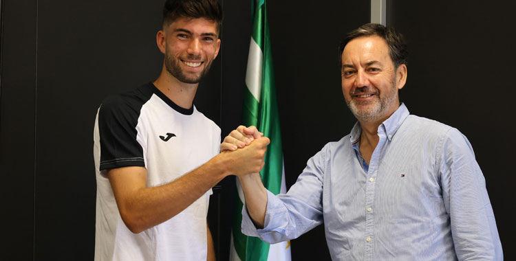 Theo Zidane junto a Antonio Fernández Monterrubio. Foto: CCF
