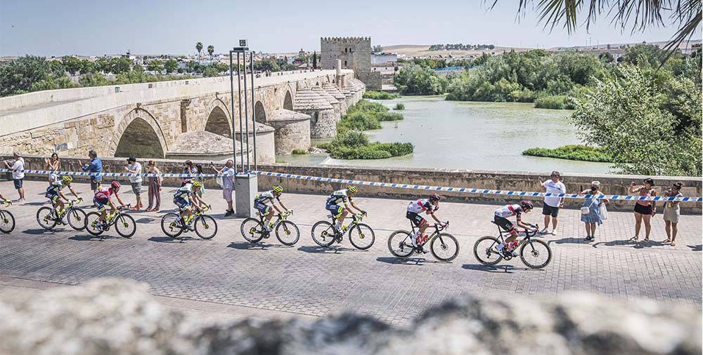 La Vuelta a su paso por Córdoba en 2021. Fotografía: Lavuelta.es