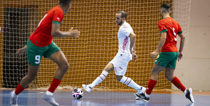 Boyis en el partido de España ante Marruecos. Foto: RFEF