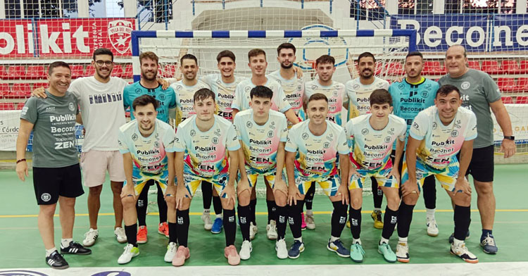 La primera formación bujalanceña de esta pretemporada. Foto: CD Bujalance FS