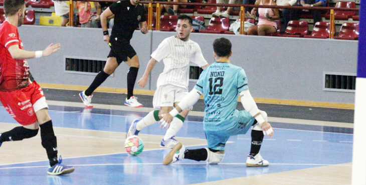 Ocasión en el Córdoba Futsal-Bujalance en Vista Alegre de la 2023-24. Foto: Córdoba Patrimonio