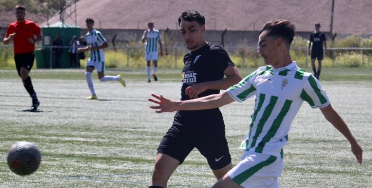 Lance de un partido del cadete A del Córdoba en la 2023-24. Foto; CCF