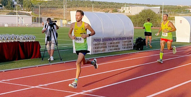 Los atletas del Club Runners de Pura Cepa, aquí en imagen de archivo, se lucieron en Monturque