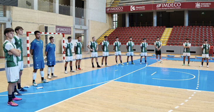 Los jugadores del Córdoba Futsal Patrimonio al inicio de su pretemporada. Foto: Córdoba Patrimonio