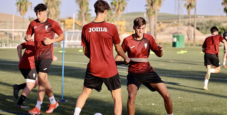 El juvenil A sudando en la Ciudad Deportiva. Foto: CCF