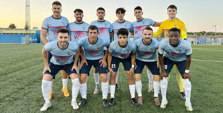 El once inicial pozoalbense en Gines. Foto: CD Pozoblanco