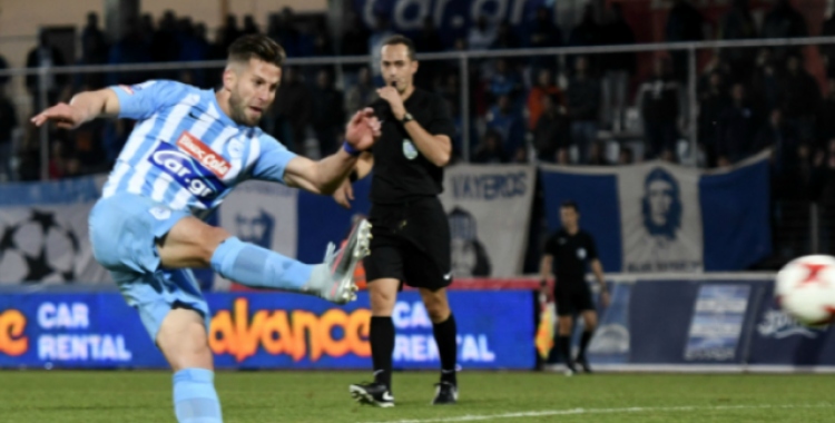 El villafranqueño fue la máxima referencia ofensiva del equipo griego. Foto: PAS Giannina