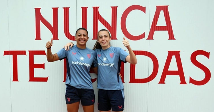 Lucía Moral irá con España sub20 junto a Lucía Corrales. Foto: Sevilla FC