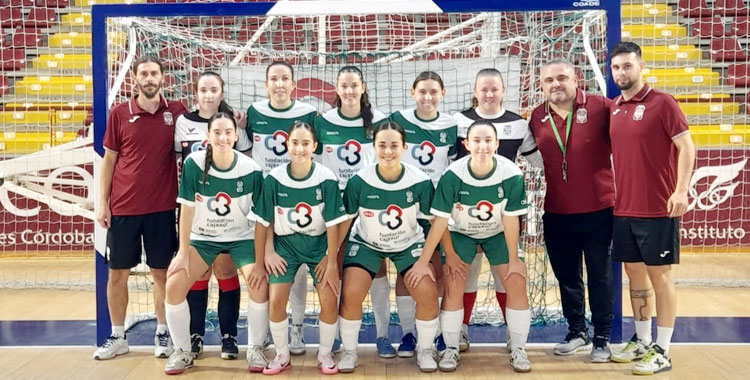 La formación del Deportivo Córdoba Cajasur el pasado domingo en su último amistoso