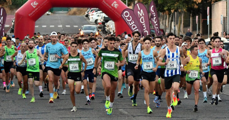 Salida de la Carrera Nocturna La Fuensanta.