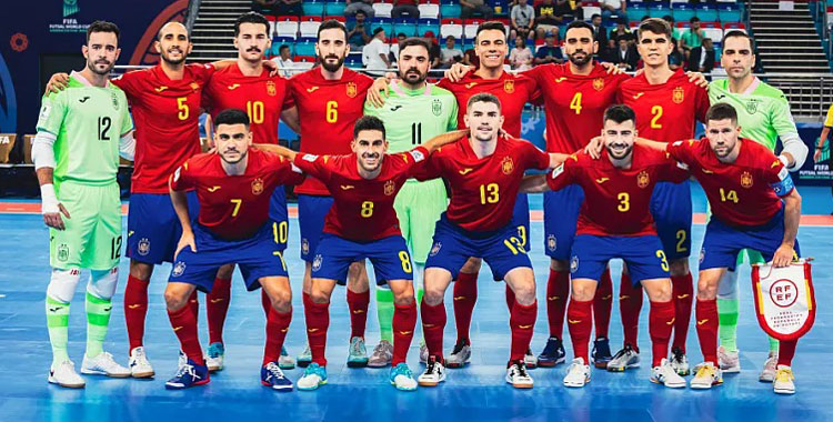 La formación de España ante Venezuela, un día para el olvido. Foto: RFEF