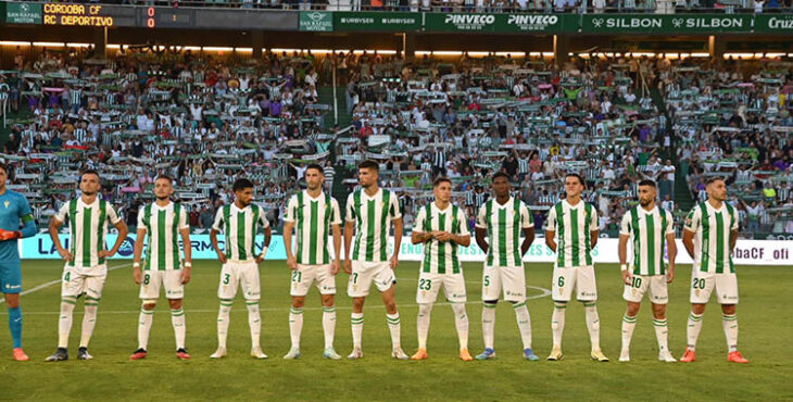 El nuevo once del Córdoba de Iván Ania, el que logró el primer triunfo del curso.