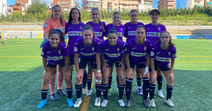 Once del Córdoba Femenino ante el Madrid CFF B. Foto: CCF