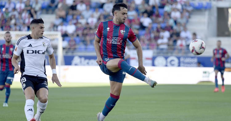 El Huesca tratará de evitar una tercera derrota frente al Córdoba. Foto: LaLiga Hypermotion