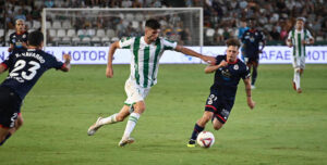 Un lance entre Córdoba y Dépor de la pasada temporada. Autora: Natalia Román
