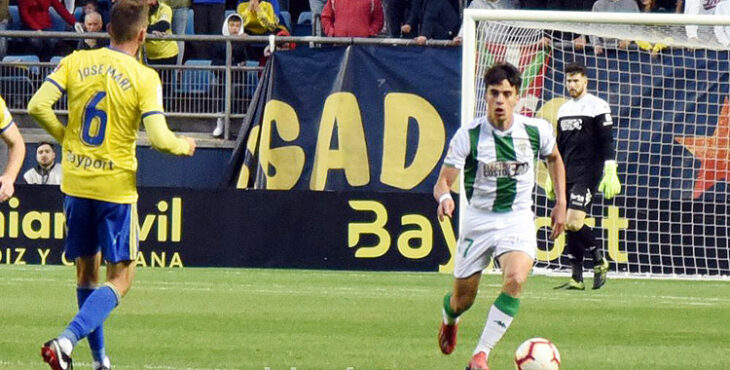 Un lance del último Cádiz-Córdoba oficial de liga. Foto: CCF