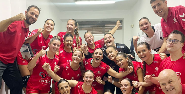 Más alegrías para el equipo granate en la Plata Femenina. Foto: Rafa Barroso