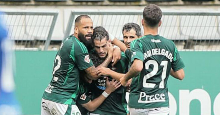 El Racing Ferrol logró su primer triunfo ante el Elche. Foto: LaLiga Hypermotion