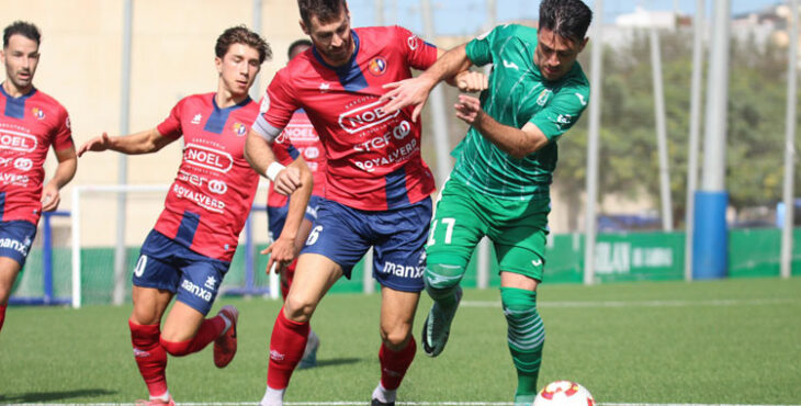 Lance de un partido del Olot. Foto: UE Olot