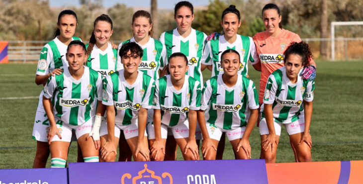 El once inicial cordobesista en el partido copero. Foto: @CordobaFemenino