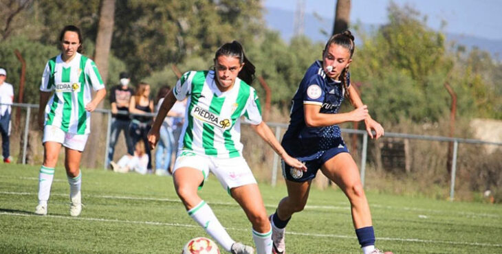 Las blanquiverdes dieron la cara, pero no pudieron con las madrileñas. Foto: @CordobaFemenino