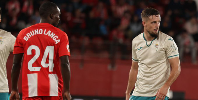 Genero fue titular en el Almería-Córdoba. Fotografía: Córdoba CF