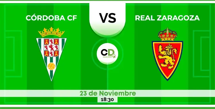 Sigue on line la crónica del Córdoba CF vs Real Zaragoza.