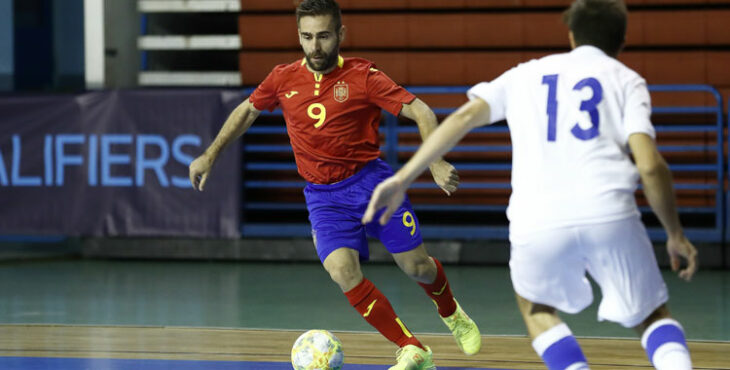 Cecilio vuelve a vestir la elástica roja. Foto: RFEF