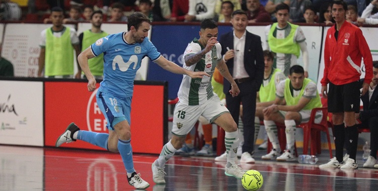 El Córdoba Patrimonio luchó mucho ante Inter. Foto: Córdoba Futsal