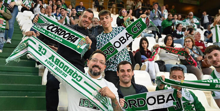 La entrada ante el Real Zaragoza fue la mejor de la temporada 2024-25 en el Nuevo El Arcángel. Autora: Natalia Román