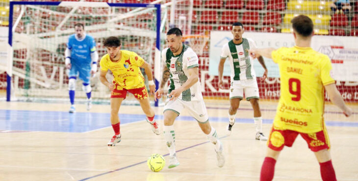 Felipe Echevarría en el partido contra Manzanares. Foto: Edu Luque / Córdoba Futsal