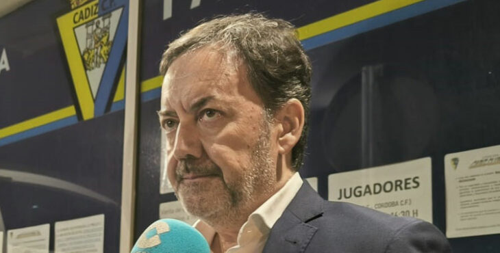 Monterrubio y sus declaraciones Post Partido. Foto: COPE Córdoba