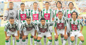 Último once del Córdoba en la temporada 2002-03.