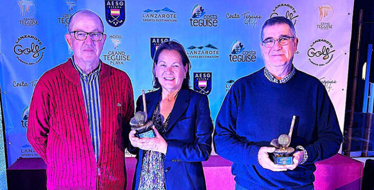 Antonio Gutiérrez y María José González fueron los campeones finales.