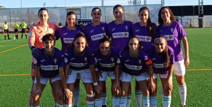 El once cordobesista en Paterna. Foto: @CordobaFemenino