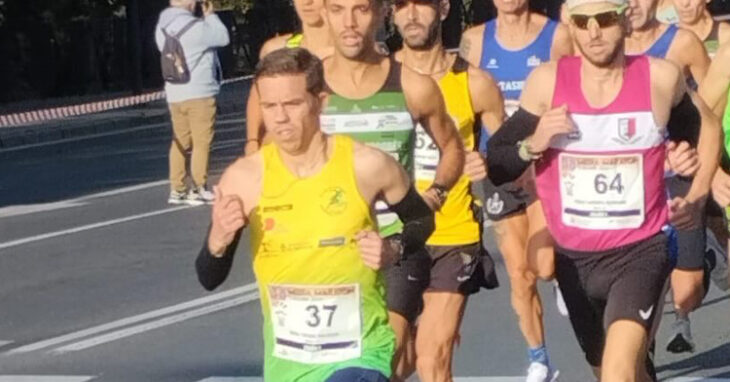 Diego Tirado en una prueba en Córdoba. Foto: Runners de Pura Cepa