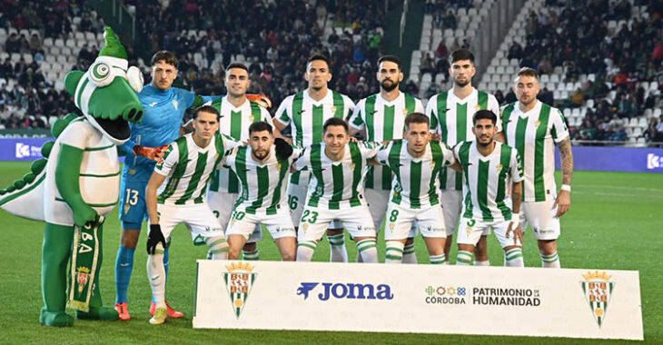 El once del Córdoba CF ante el Eibar.