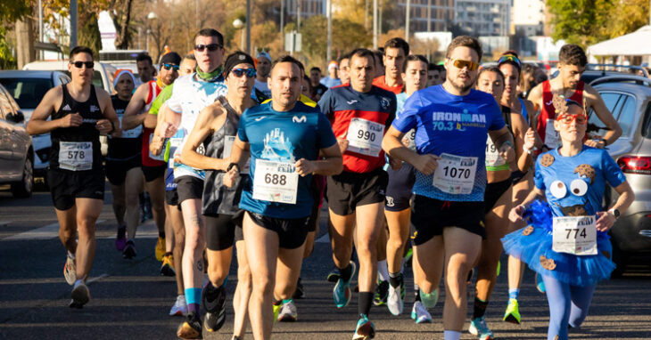 Atletas en la San Silvestre Cordobesa de 2024.