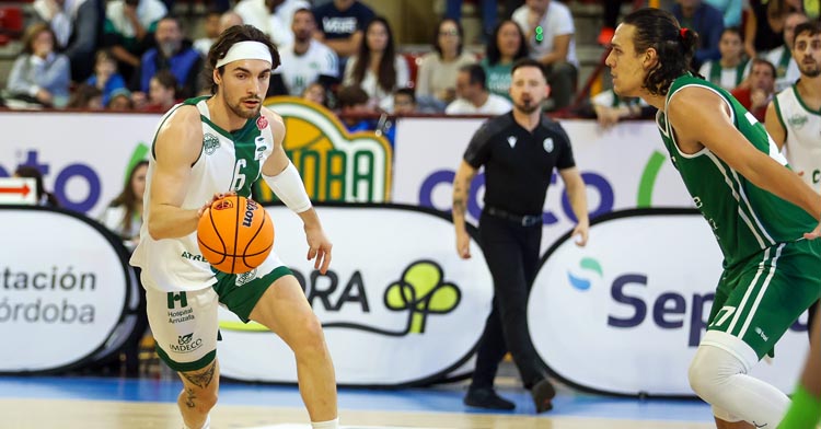 Tanguy Touzé no empezará 2025 con el equipo. Foto: Córdoba Club de Baloncesto