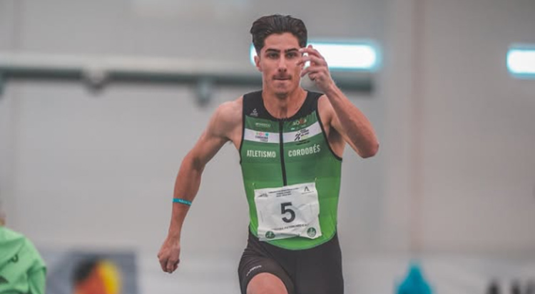 Juan Francisco Trujillo en el Andaluz Absoluto de Clubes. Foto: Club Atletismo Cordobés